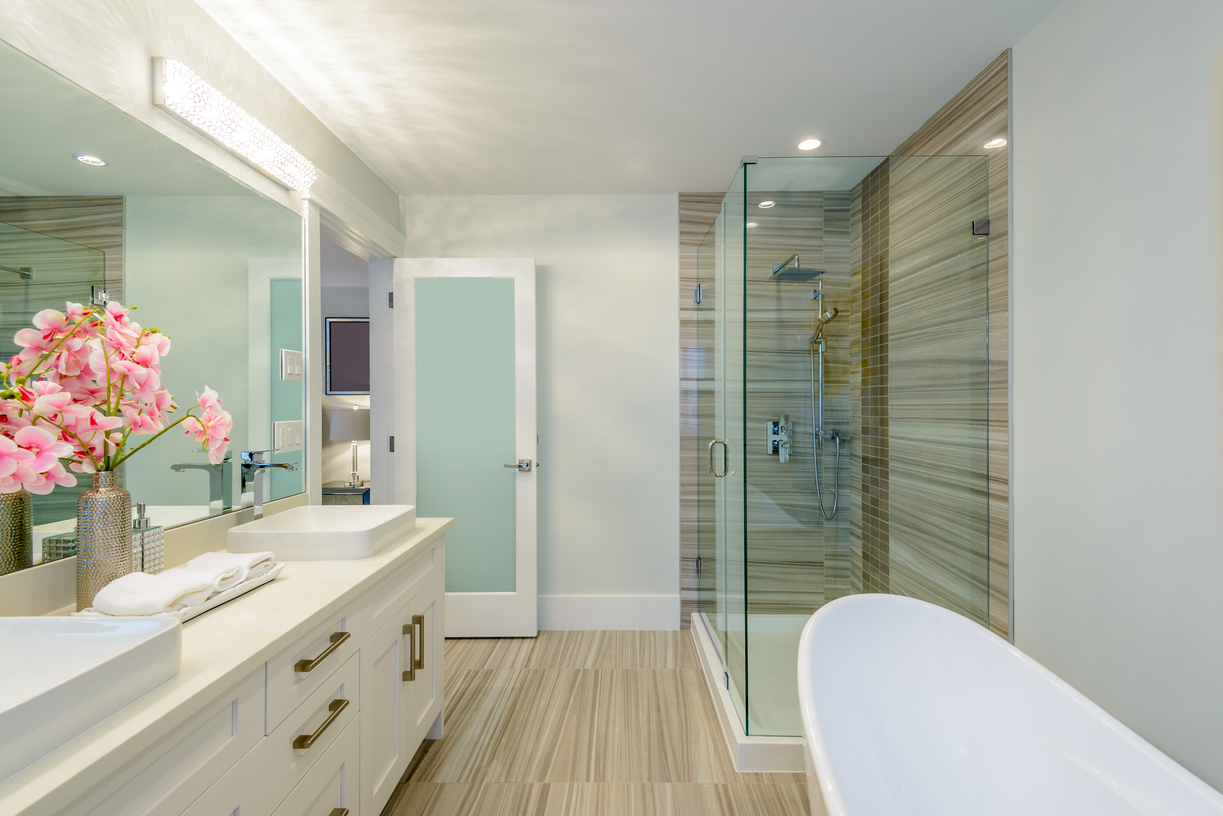 Airbnb bathroom Commercial Cleaning and Janitorial Services