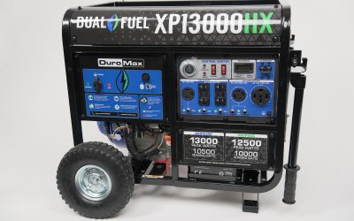 Power Up with the DuroMax XP13000HX Dual-Fuel Portable Generator