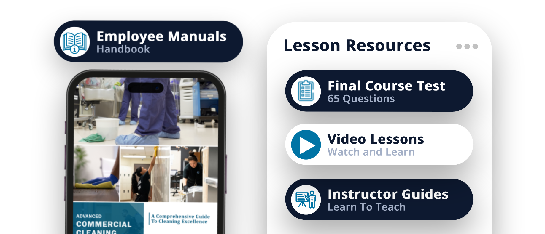 ACCC Materials Advanced Commercial Cleaning Course Package of Materials