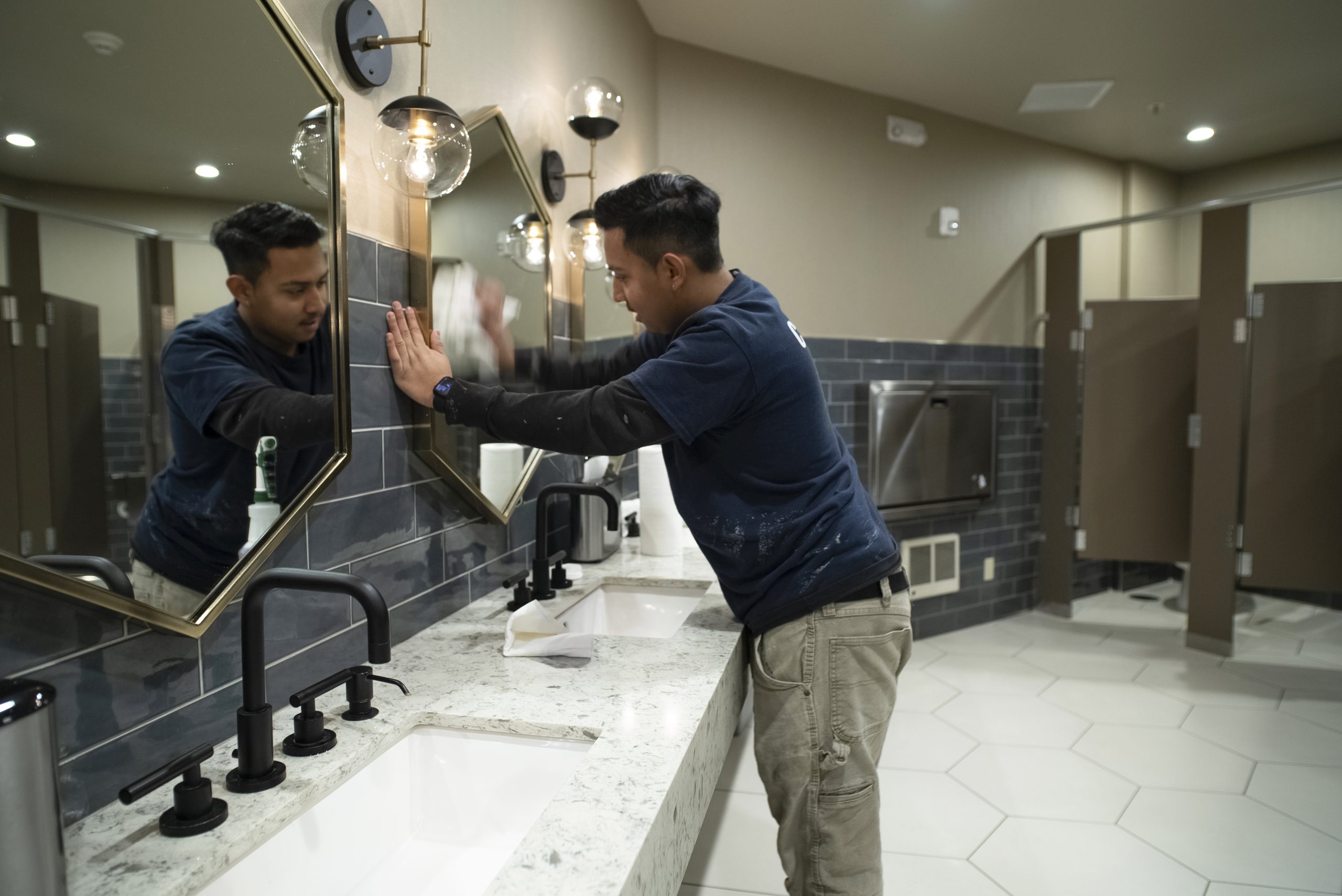 What Determines the Cost of Commercial Cleaning? commercial cleaning costs - restroom cleaning